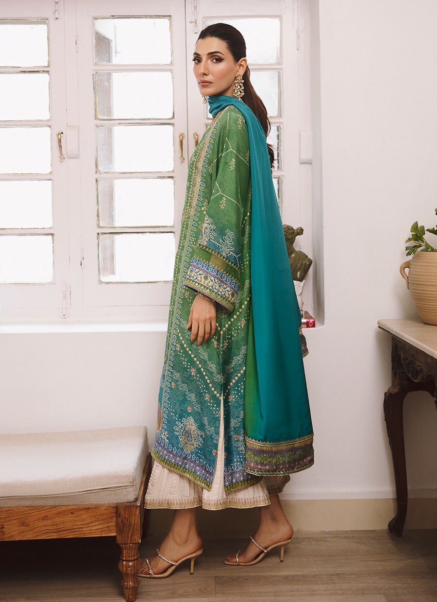 MARIA.B. Lawn Luxury Printed 3 piece Article D 54