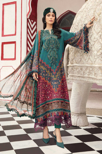 Maria B | M Printed Lawn - Suit