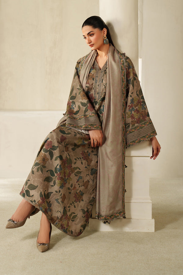 Baroque - Luxury - Printed Lawn Suit