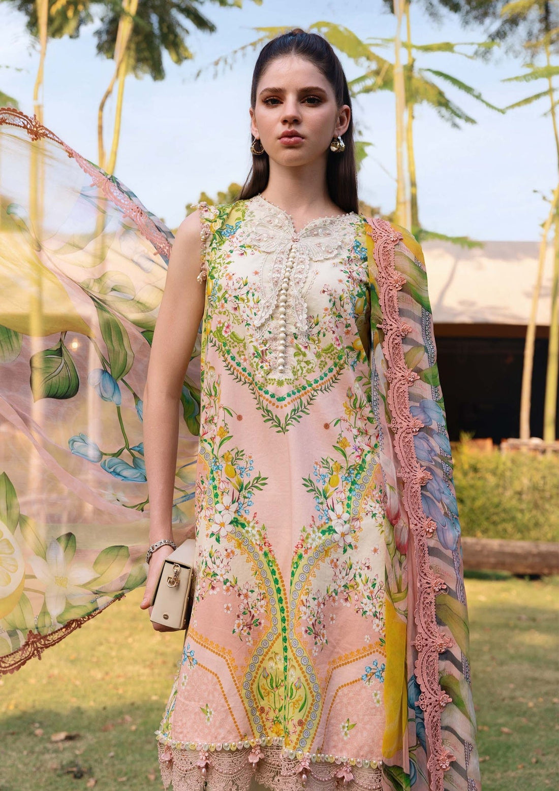 Maria B | M Printed Lawn - Suit | Spring Summer