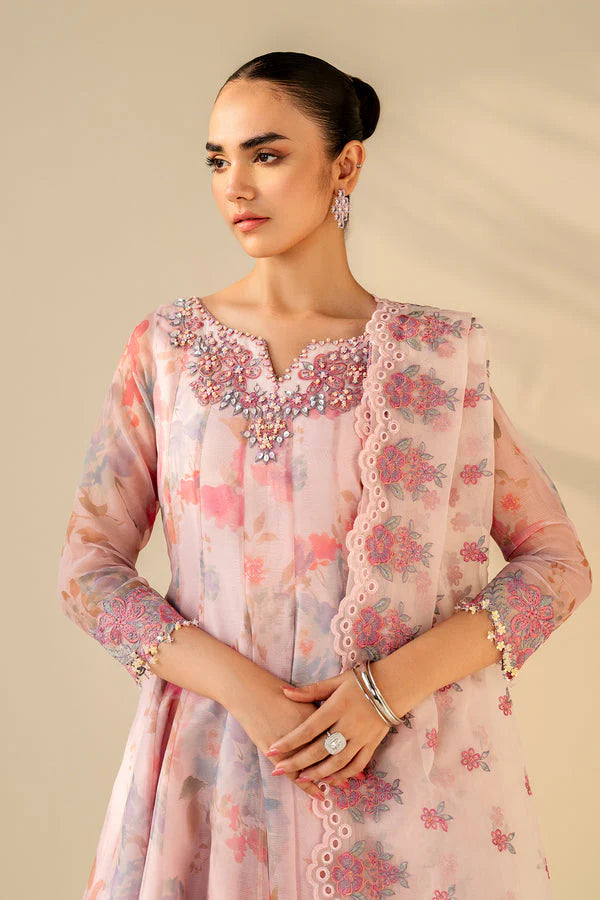 Baroque-Lawn- Luxury Embroidered Printed 3 piece Article D710B