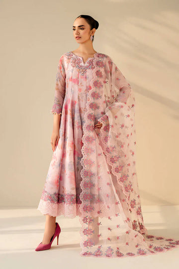 BAROQUE   -Lawn- Luxury Embroedery 3 piece Article D 710
