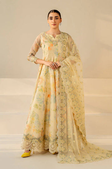 Baroque-Lawn- Luxury Embroidered Printed 3 piece Article D710