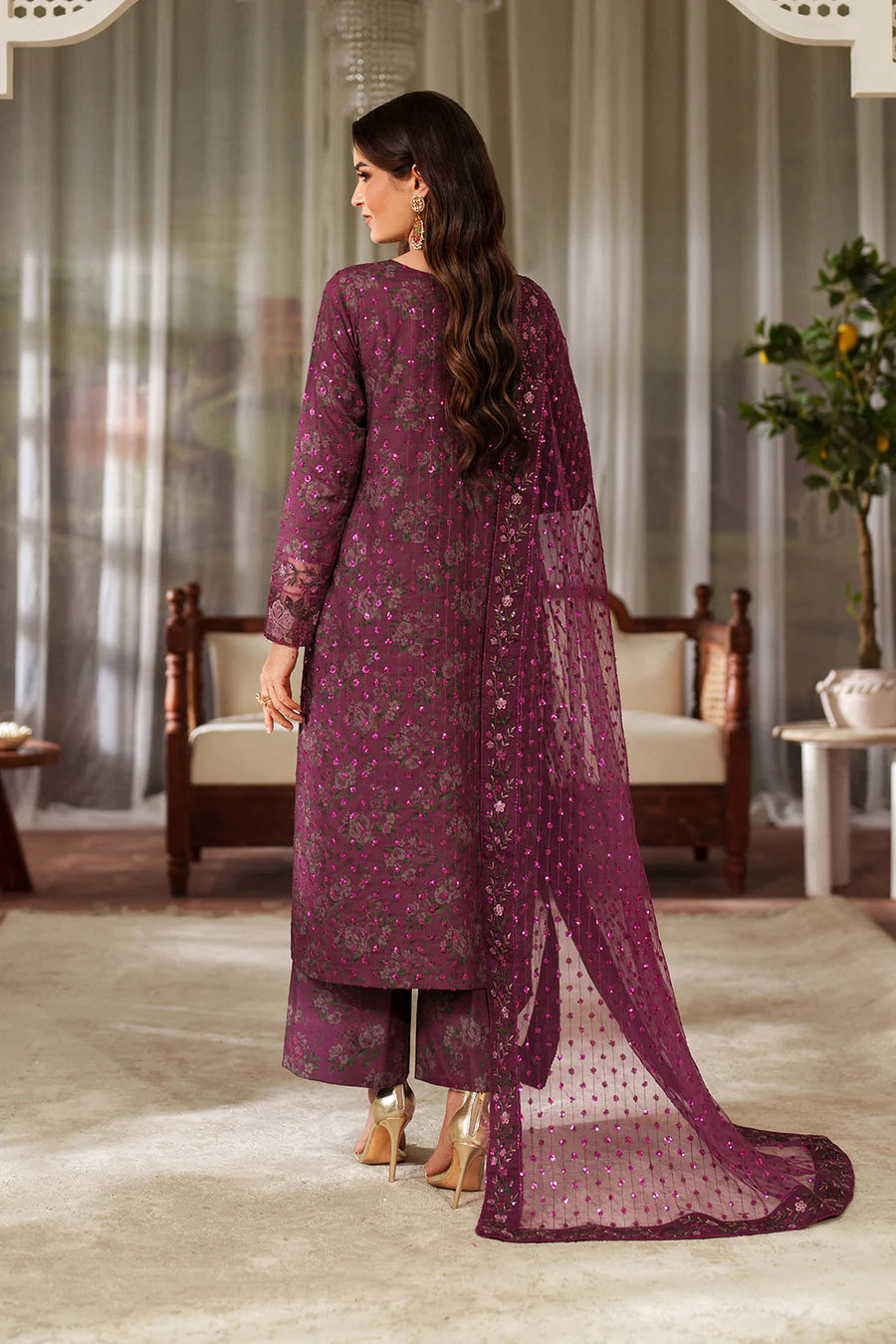 IZNIK-Lawn- Luxury Printed 3 piece Article D 09