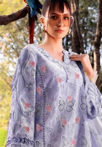 MARIA.b - Embroidered lawn 3 piece suit