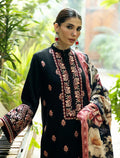 DHANAK EMBROIDERED UNSTITCHED WITH PRINTED SHAWL_ ZB019
