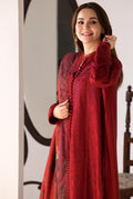 DHANAK EMBROIDERED UNSTITCHED WITH PRINTED SHAWL ZB017