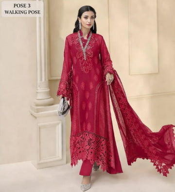 MARIA.B. lawn Embroidered 3piece Artical D 0038