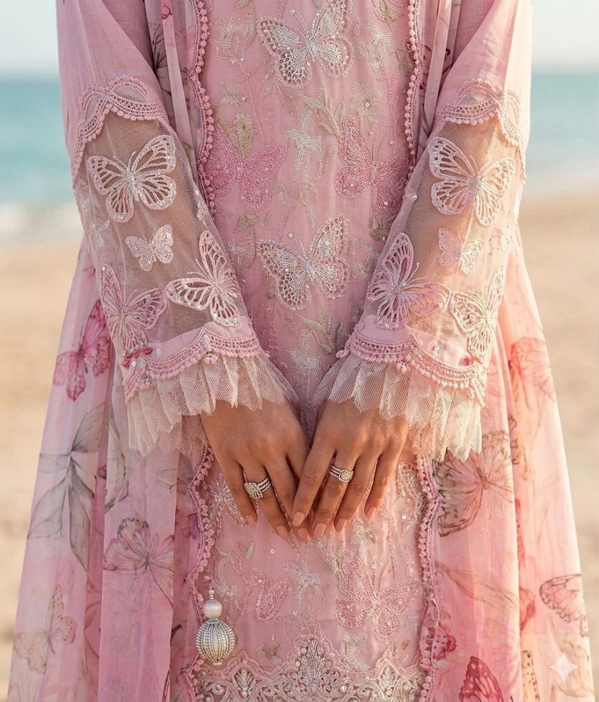 Maria B - Lawn Embroidered - Suits
