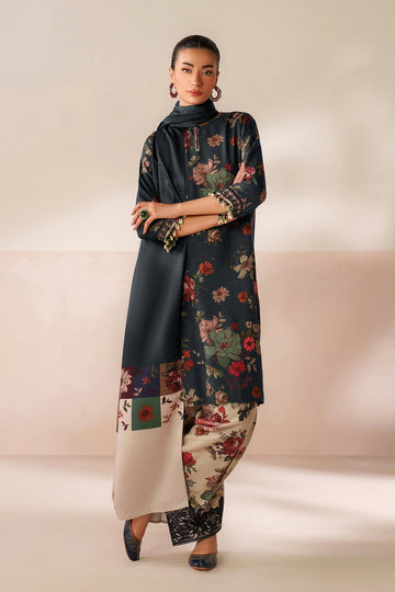 Barooque| lawn printed 3piece Suit