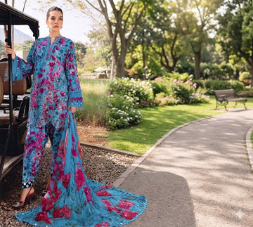 Maria B|Mprints_lawn Printed 3piece Suit